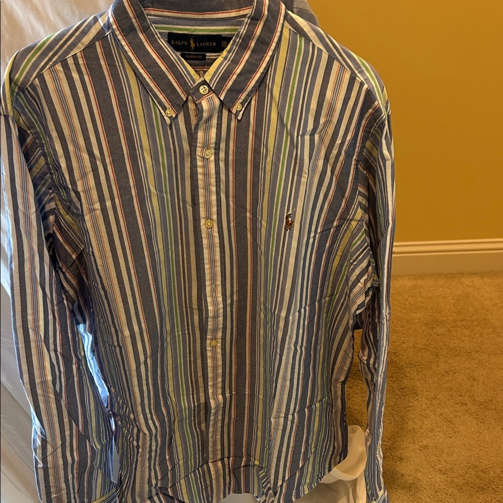 Ralph Lauren Men's Multicolor Striped Shirt